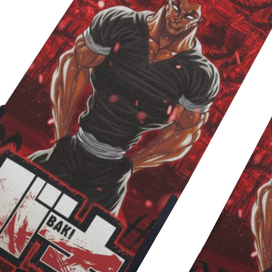 Baki Hanma Anime Socks _ Baki _ Ayuko