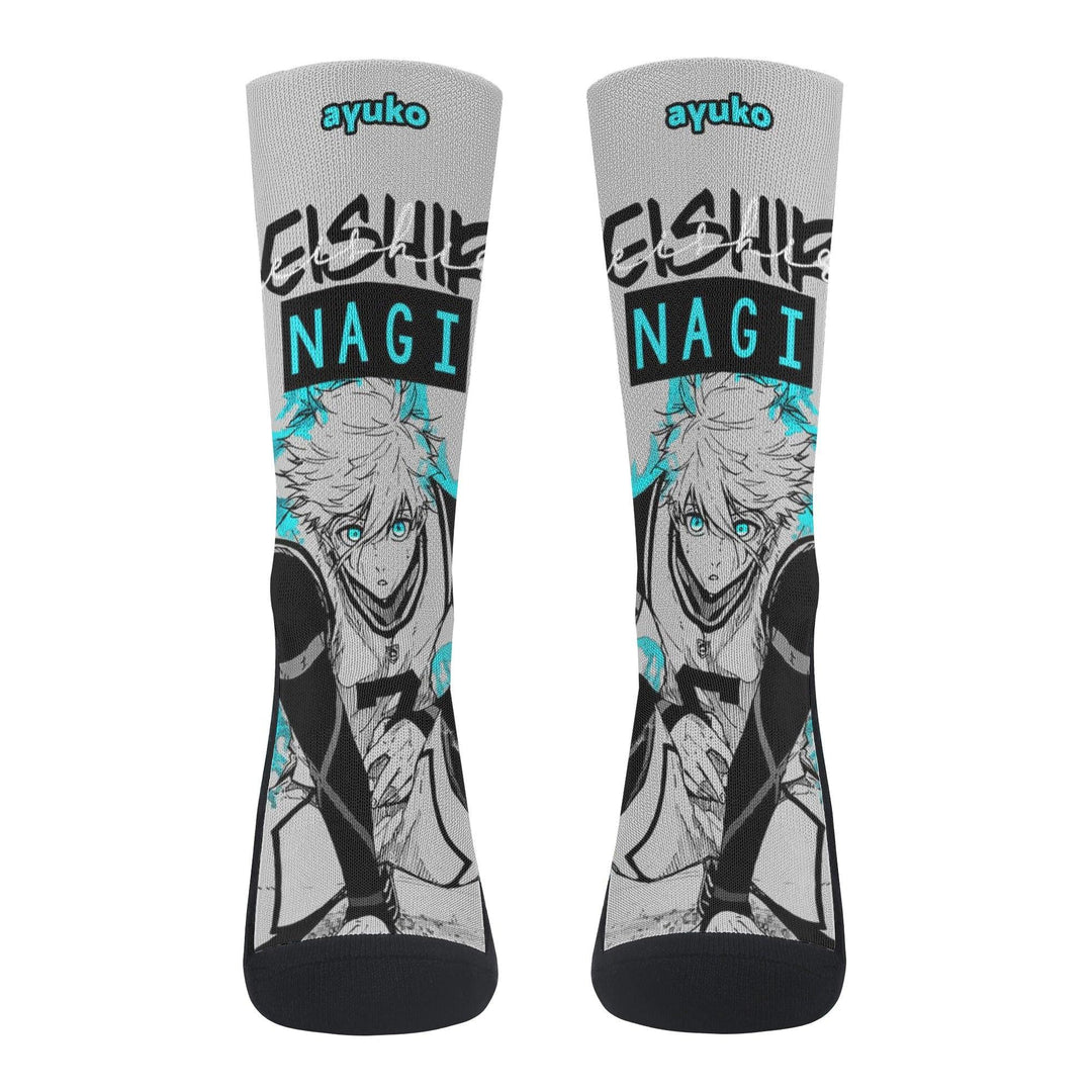 Blue Lock Asahi Anime Socks _ Blue Lock _ Ayuko