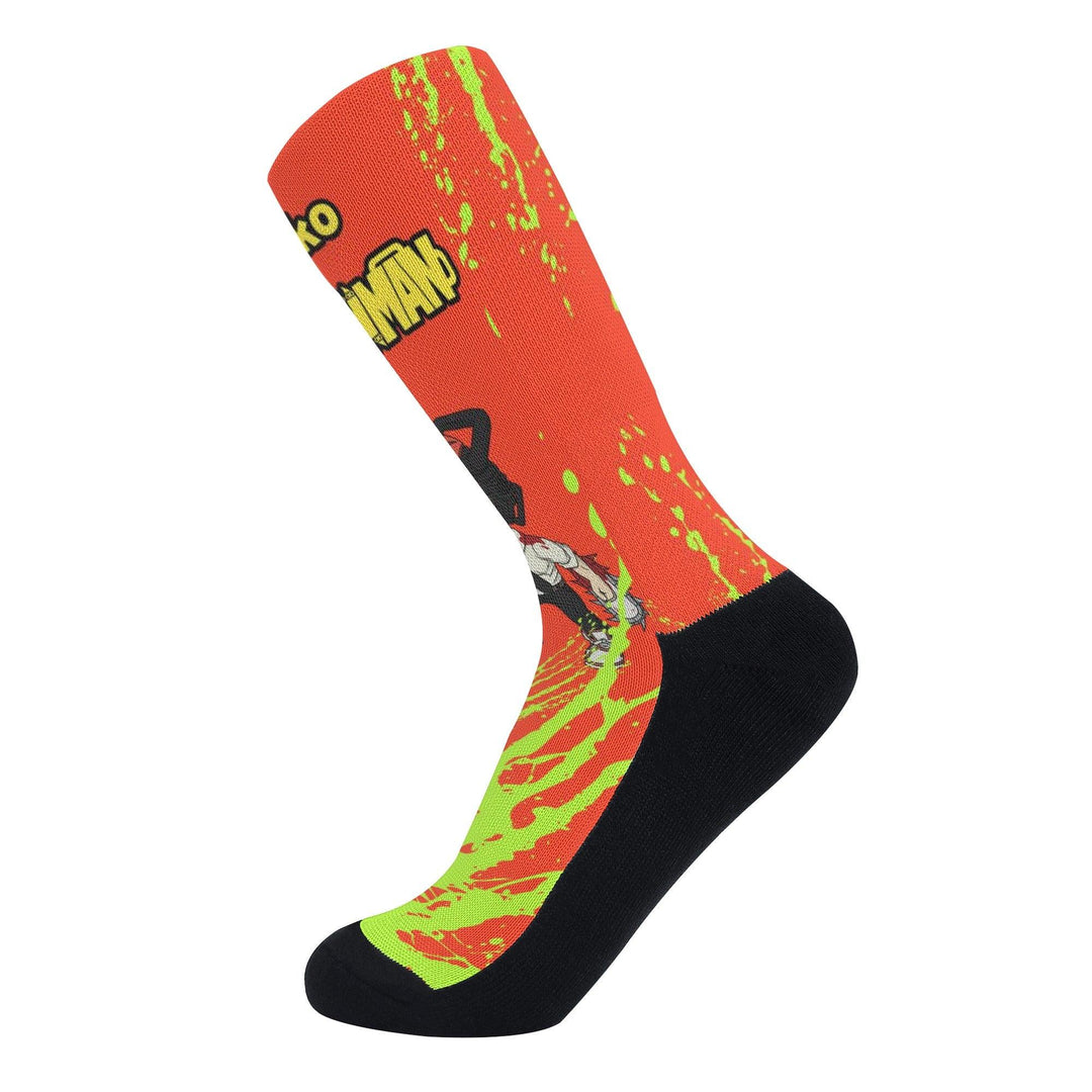 Chainsaw Man Denji Anime Socks _ Chainsaw Man _ Ayuko