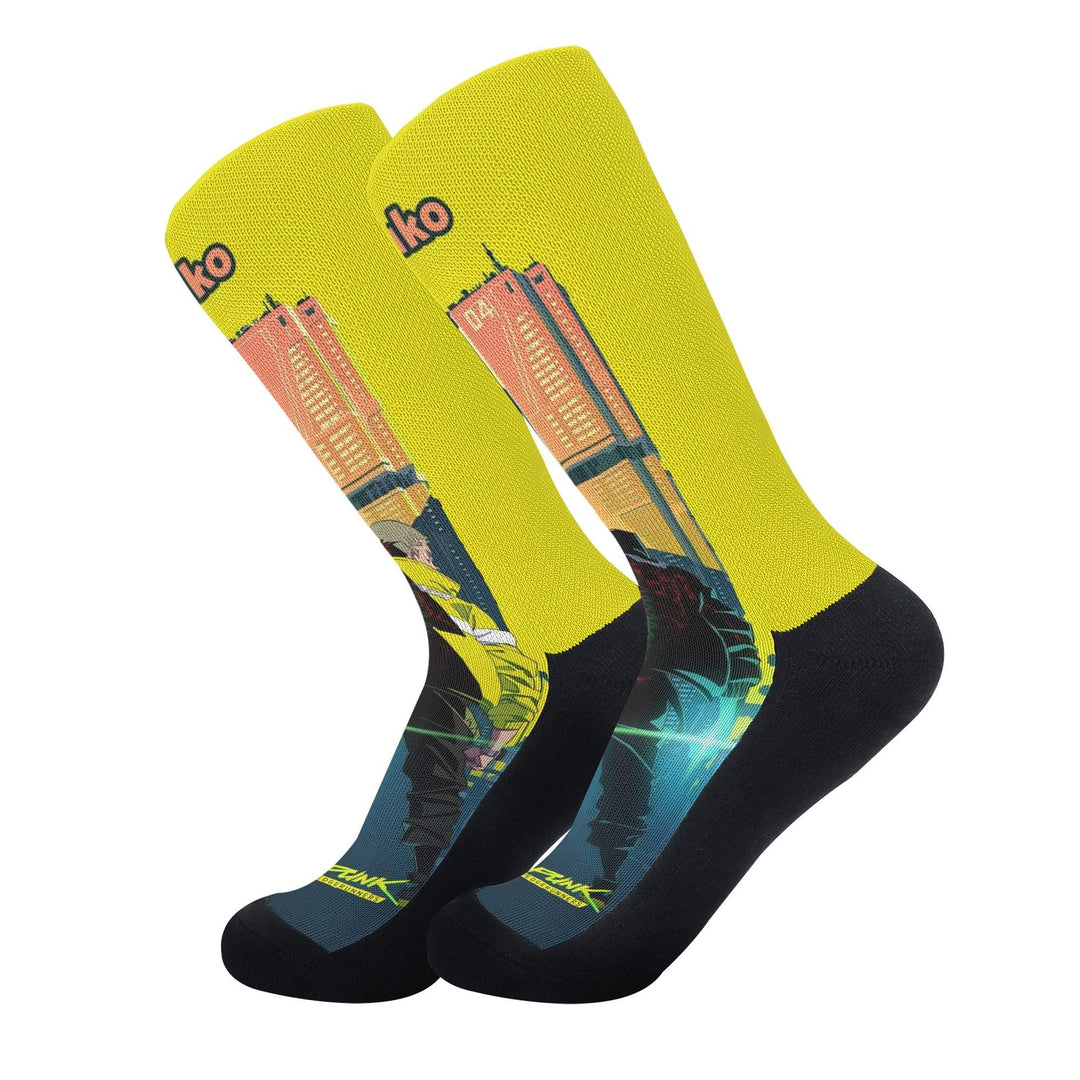 Cyberpunk Edgerunners David Anime Socks _ Cyberpunk Edgerunners _ Ayuko