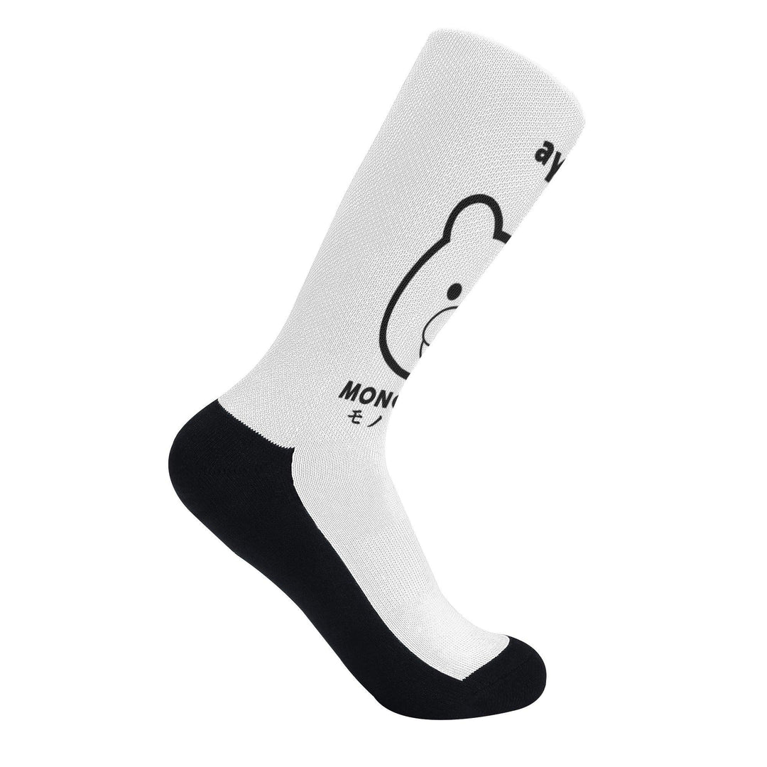 Danganronpa Monokuma Anime Socks _ Danganronpa _ Ayuko