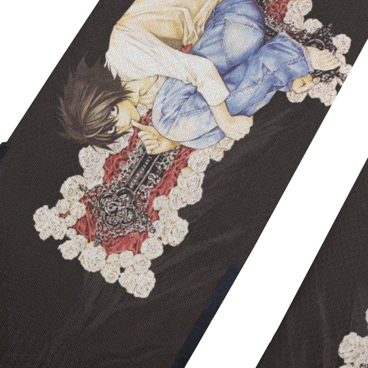 Death Note L and Ryuk Anime Socks _ Death Note _ Ayuko