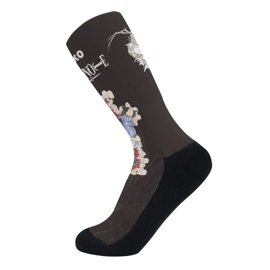 Death Note L and Ryuk Anime Socks _ Death Note _ Ayuko