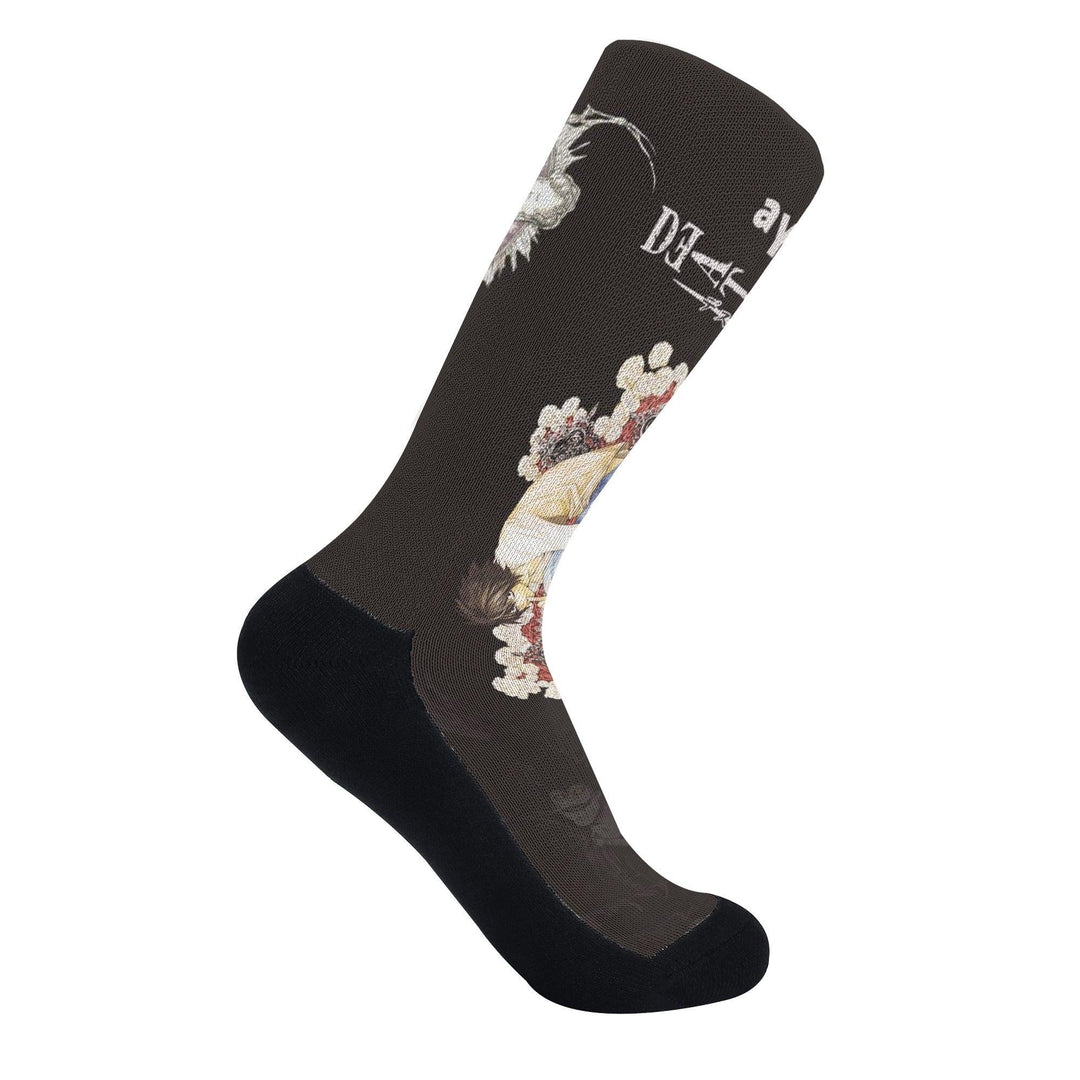 Death Note L and Ryuk Anime Socks _ Death Note _ Ayuko