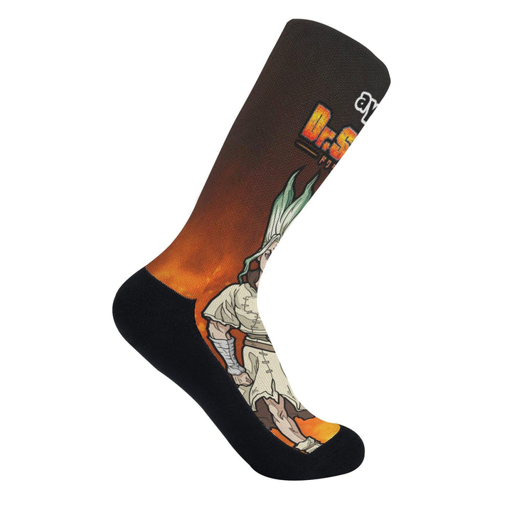 Dr Stone Senku Ishigami Anime Socks _ Dr Stone _ Ayuko