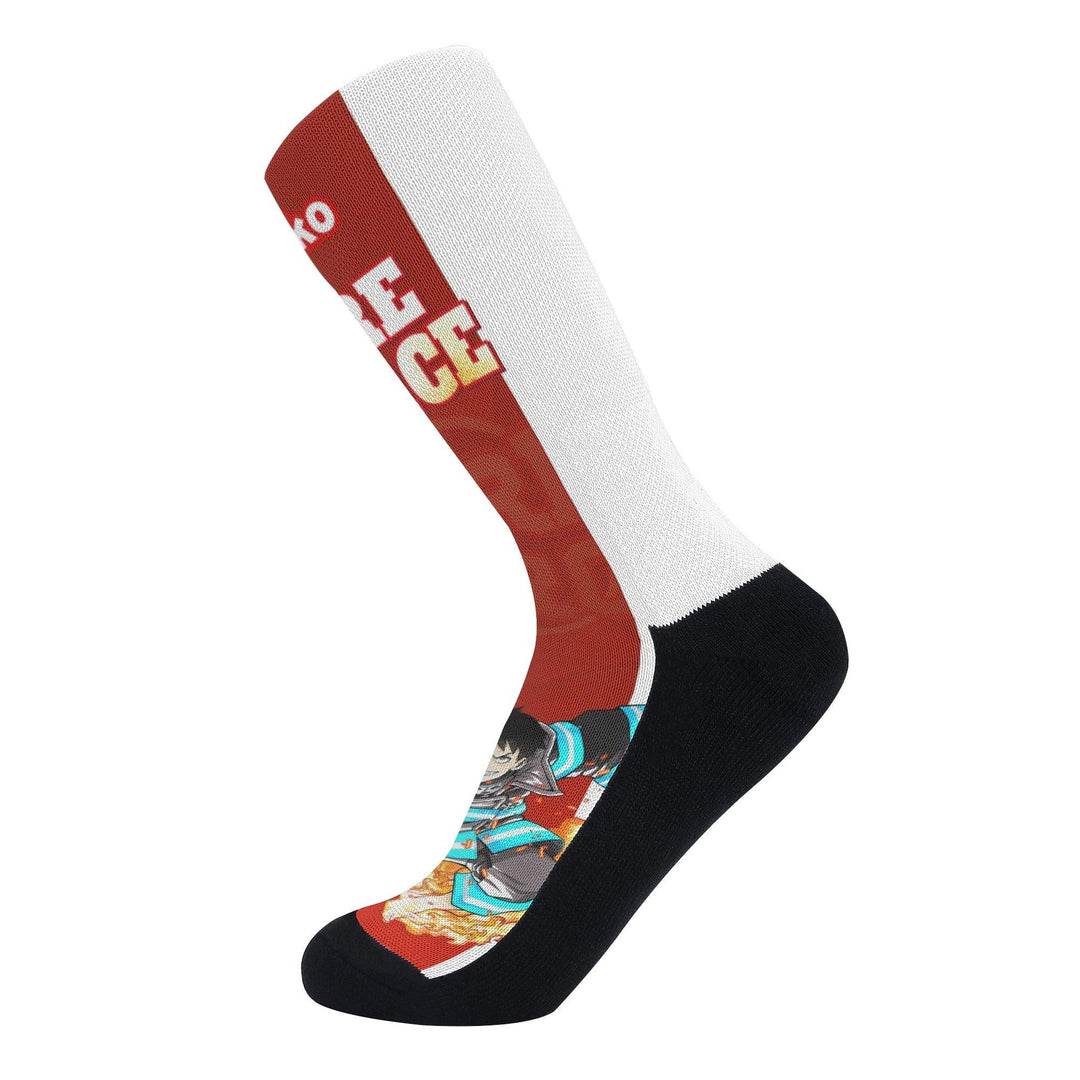 Fire Force Kusakabe Anime Socks _ Fire Force _ Ayuko