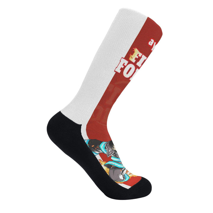 Fire Force Kusakabe Anime Socks _ Fire Force _ Ayuko