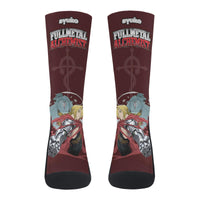 Thumbnail for Fullmetal Alchemist Edward And Alphonse Anime Socks _ Fullmetal Alchemist _ Ayuko