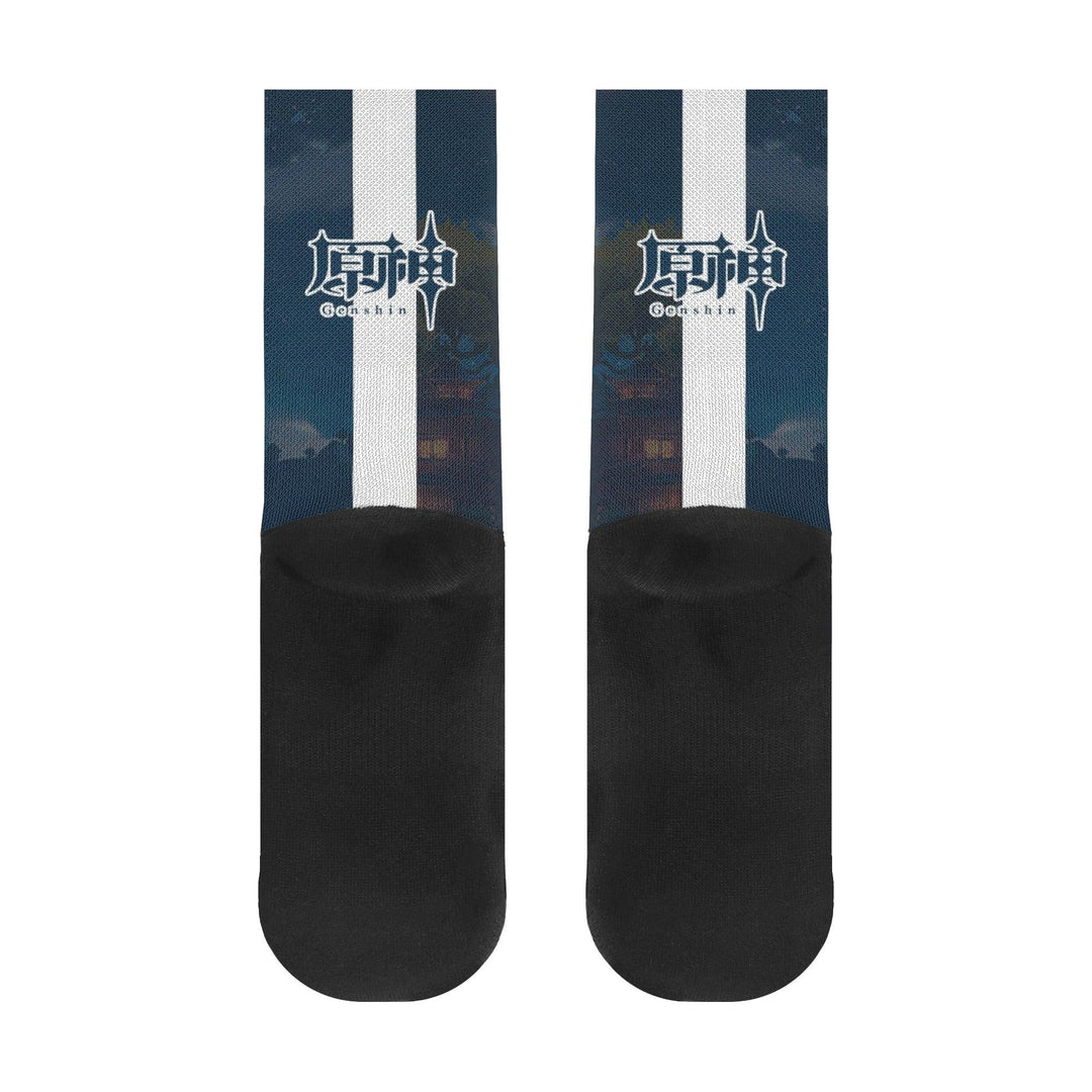 Genshin Impact Eula Anime Socks _ Genshin Impact _ Ayuko