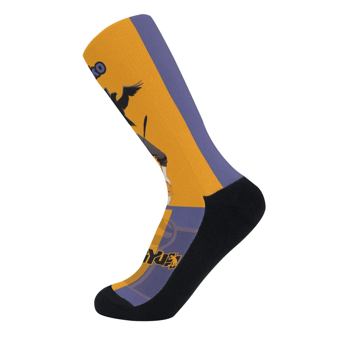 Haikyuu Kei Tsukishima Anime Socks _ Haikyuu _ Ayuko