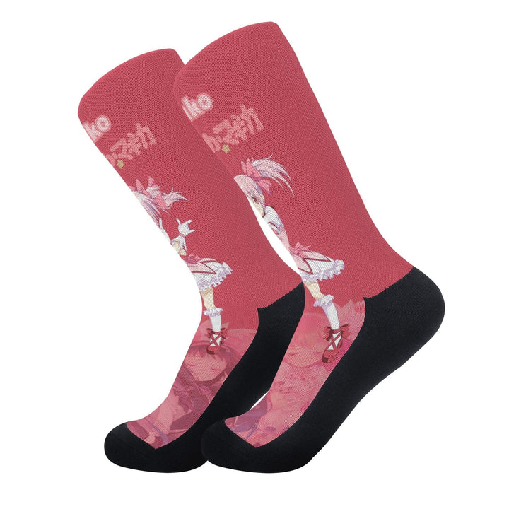 Madoka Magica Madoka Anime Socks _ Madoka Magica _ Ayuko