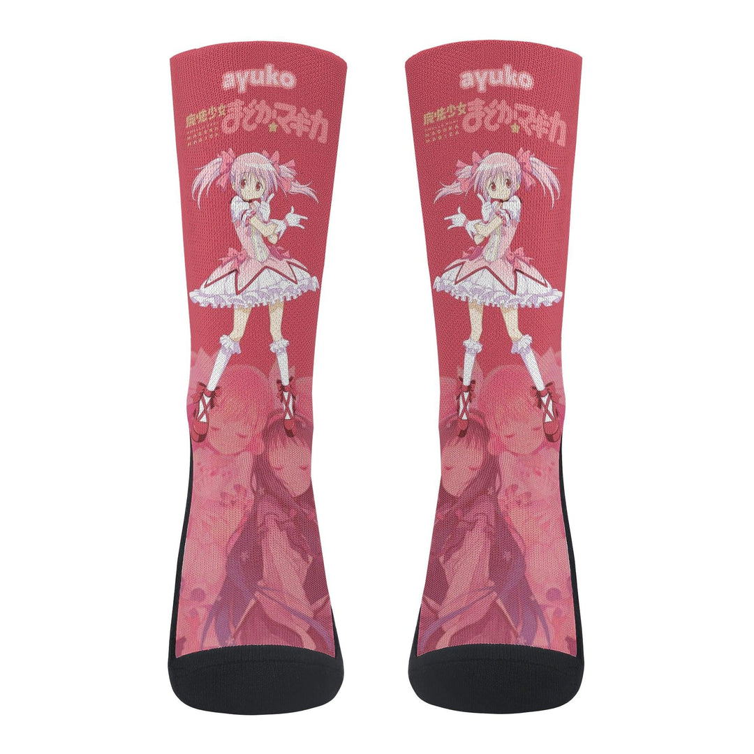 Madoka Magica Madoka Anime Socks _ Madoka Magica _ Ayuko