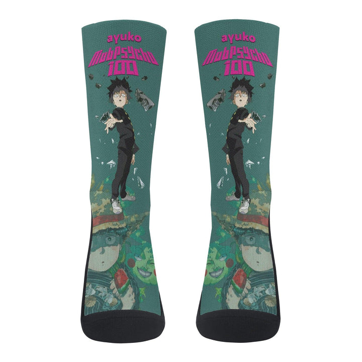 Mob Psycho 100 Shigeo Anime Socks _ Mob Psycho 100 _ Ayuko