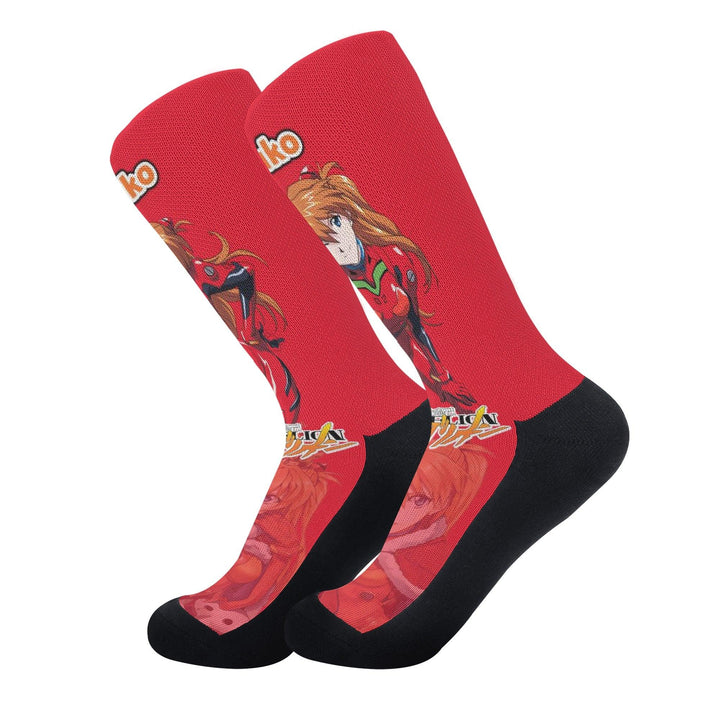 Neon Genesis Evangelion Anime Socks _ Neon Genesis Evangelion _ Ayuko