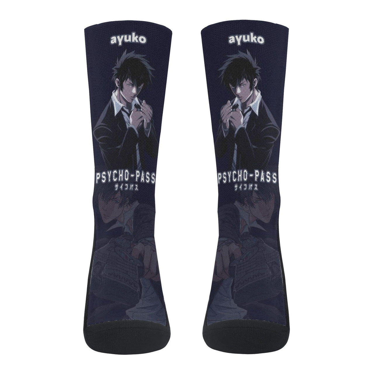 Psycho-Pass Shinya Anime Socks _ Psycho-Pass _ Ayuko