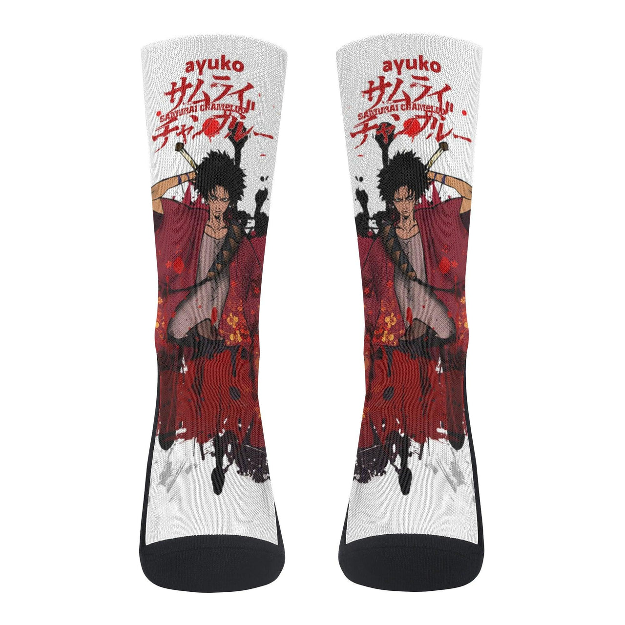 Samurai Champloo Mugen Anime Socks _ Samurai Champloo _ Ayuko