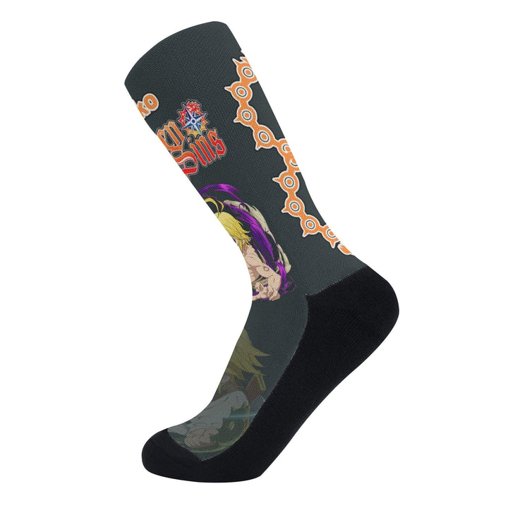 Seven Deadly Sins Meliodas Anime Socks _ Seven Deadly Sins _ Ayuko