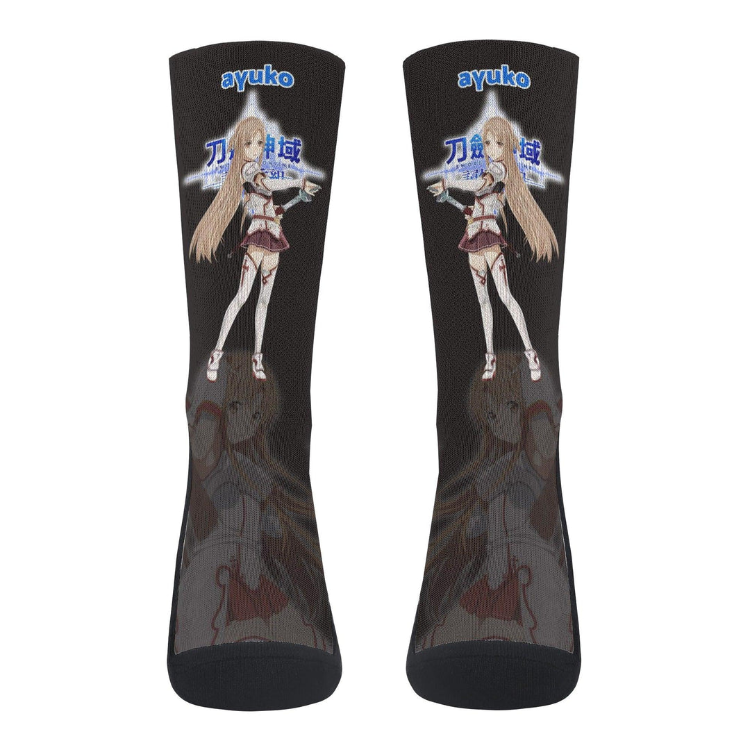 Sword Art Online Yuuki Anime Socks _ Sword Art Online _ Ayuko