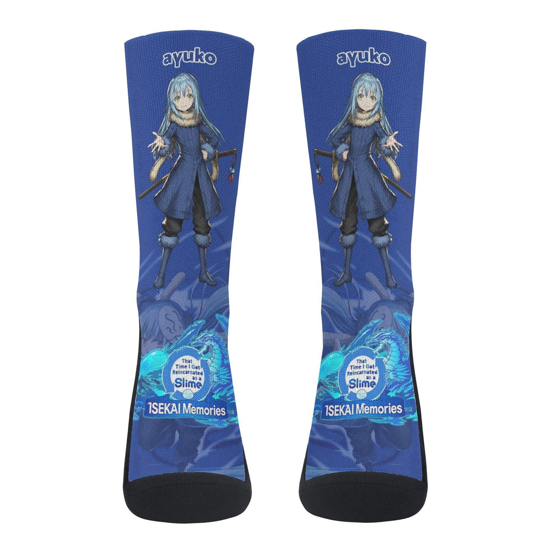 That Time I Got Reincarnated as a Slime Rimuru Anime Socks _ That Time I Got Reincarnated as a Slime _ Ayuko