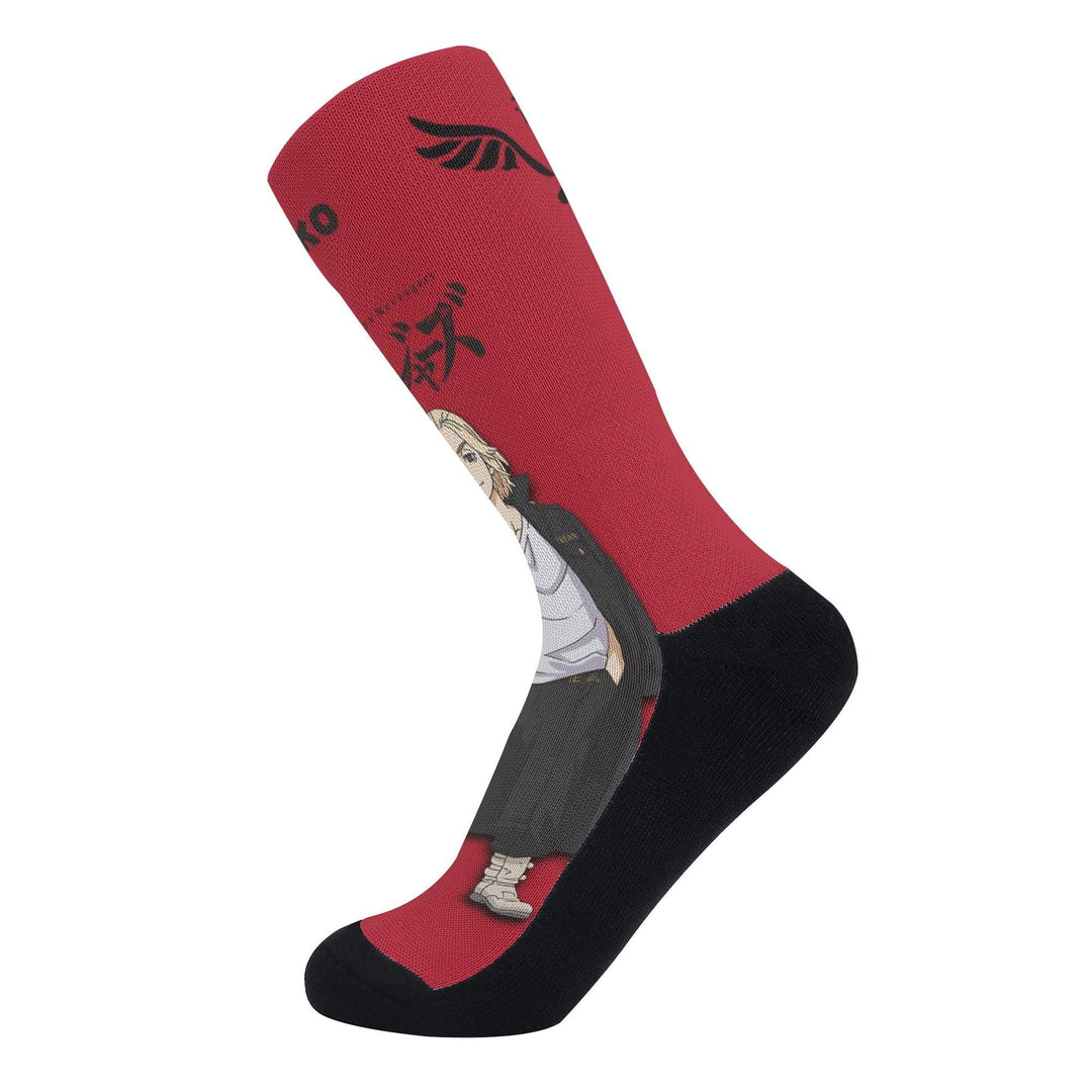 Tokyo Revengers Manjiro Anime Socks _ Tokyo Revengers _ Ayuko