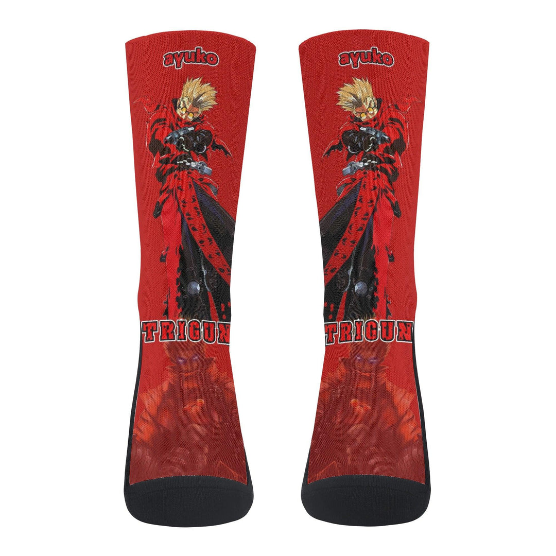 Trigun Vash Anime Socks _ Trigun _ Ayuko