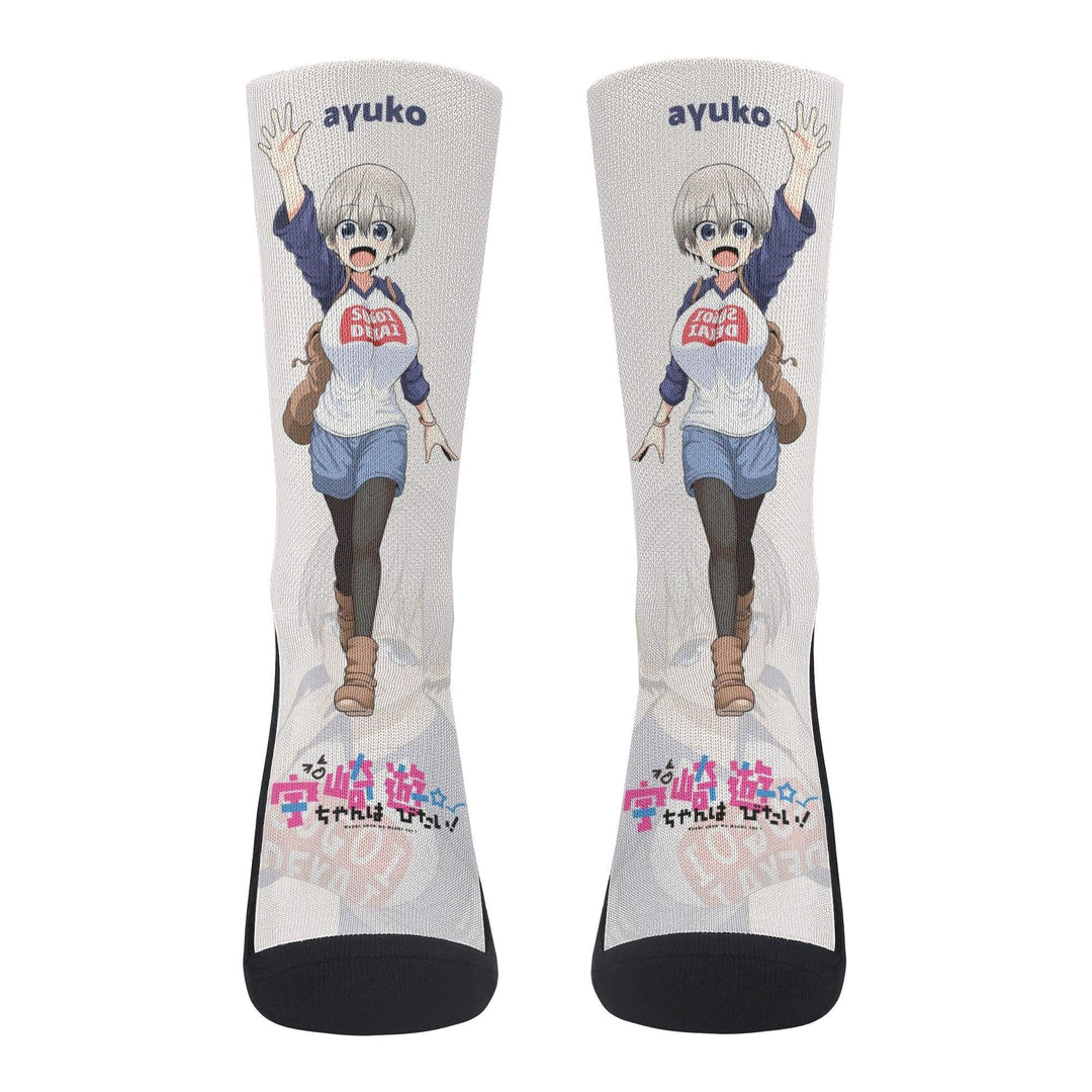 Uzaki chan Wants to Hang Out Hana Anime Socks _ Uzaki-chan Wants to Hang Out! _ Ayuko