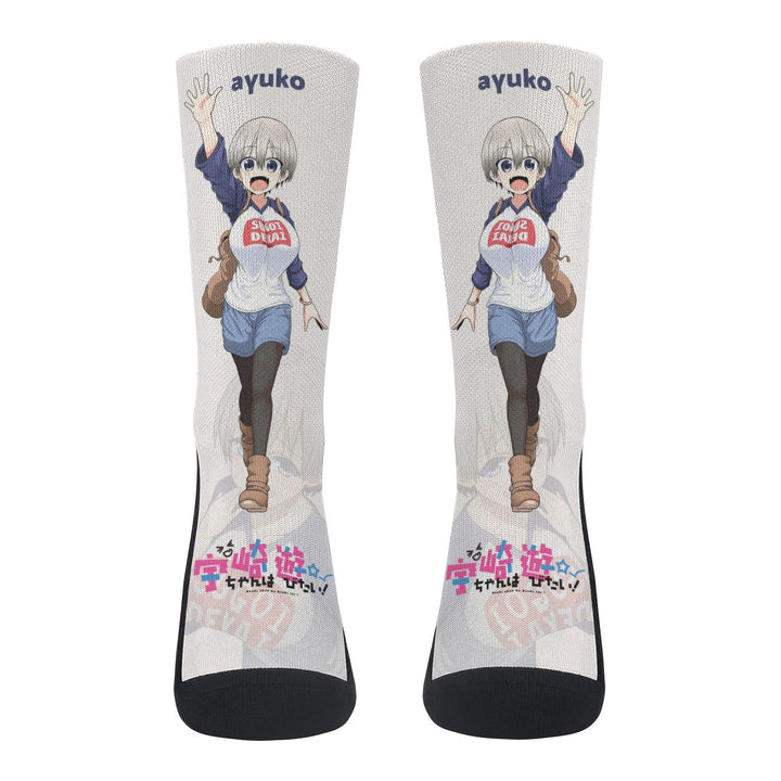 Uzaki chan Wants to Hang Out Hana Anime Socks _ Uzaki-chan Wants to Hang Out! _ Ayuko