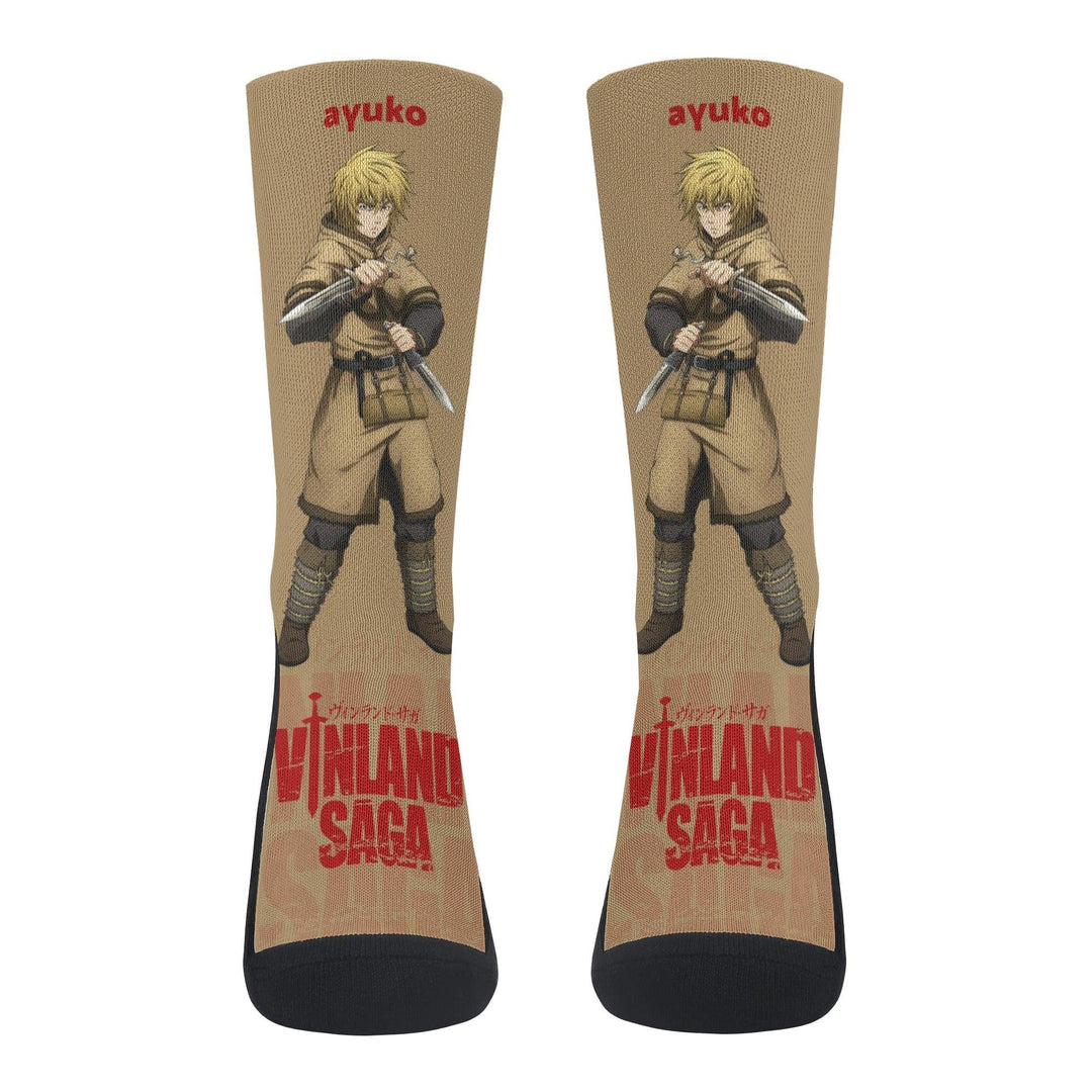 Vinland Saga Thorfinn Anime Socks _ Vinland Saga _ Ayuko