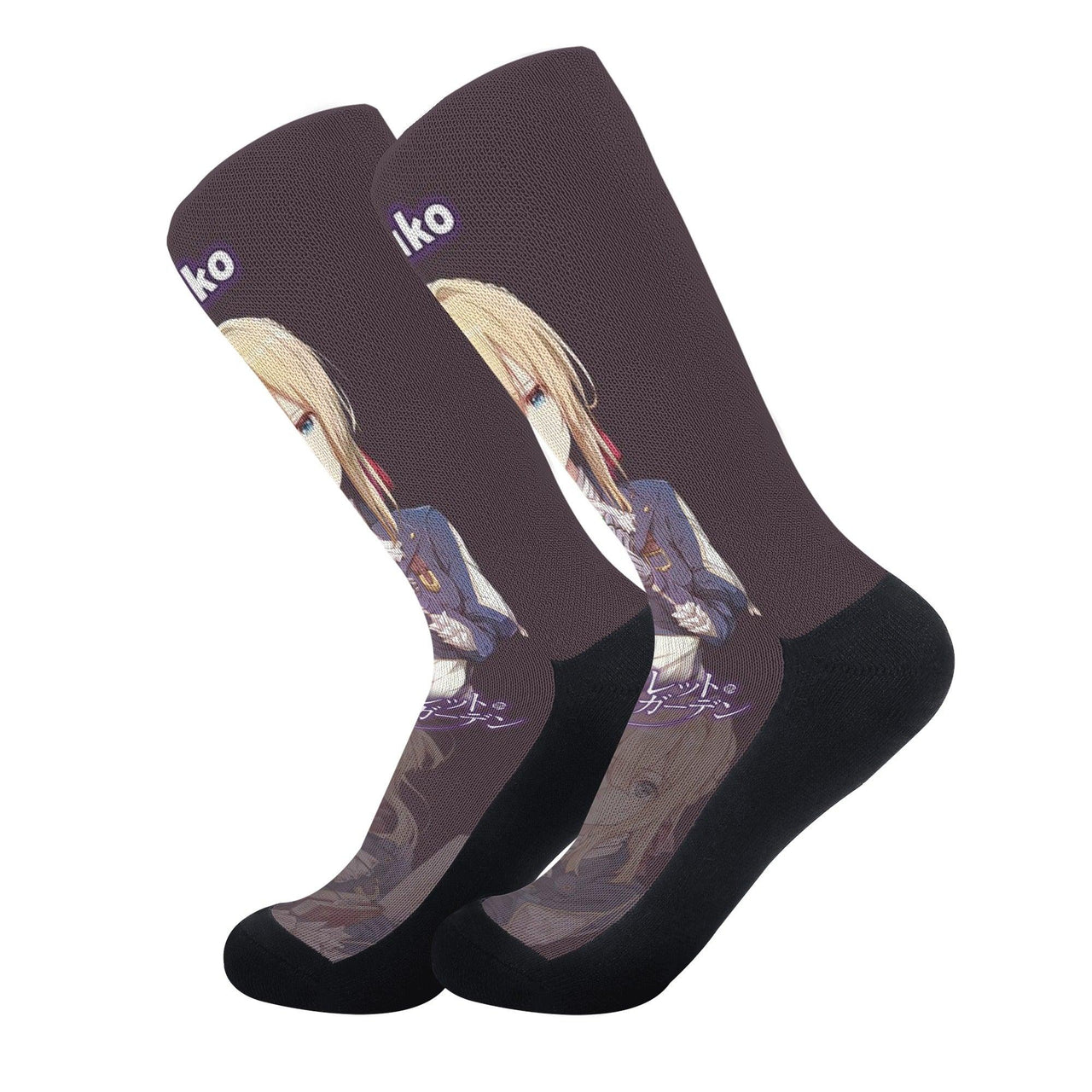 Violet Evergarden Violet Anime Socks _ Violet Evergarden _ Ayuko