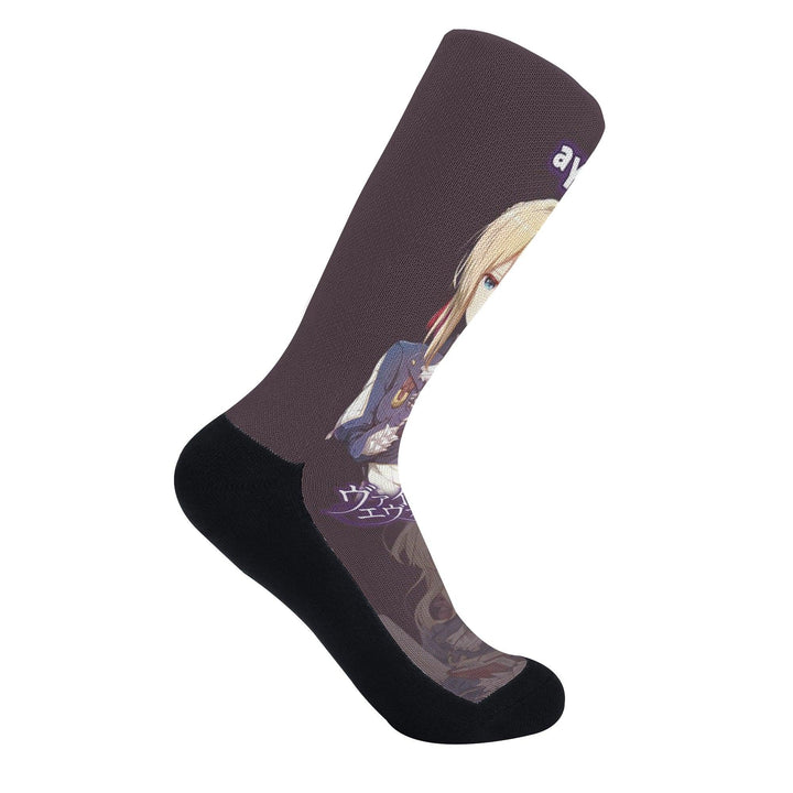 Violet Evergarden Violet Anime Socks _ Violet Evergarden _ Ayuko