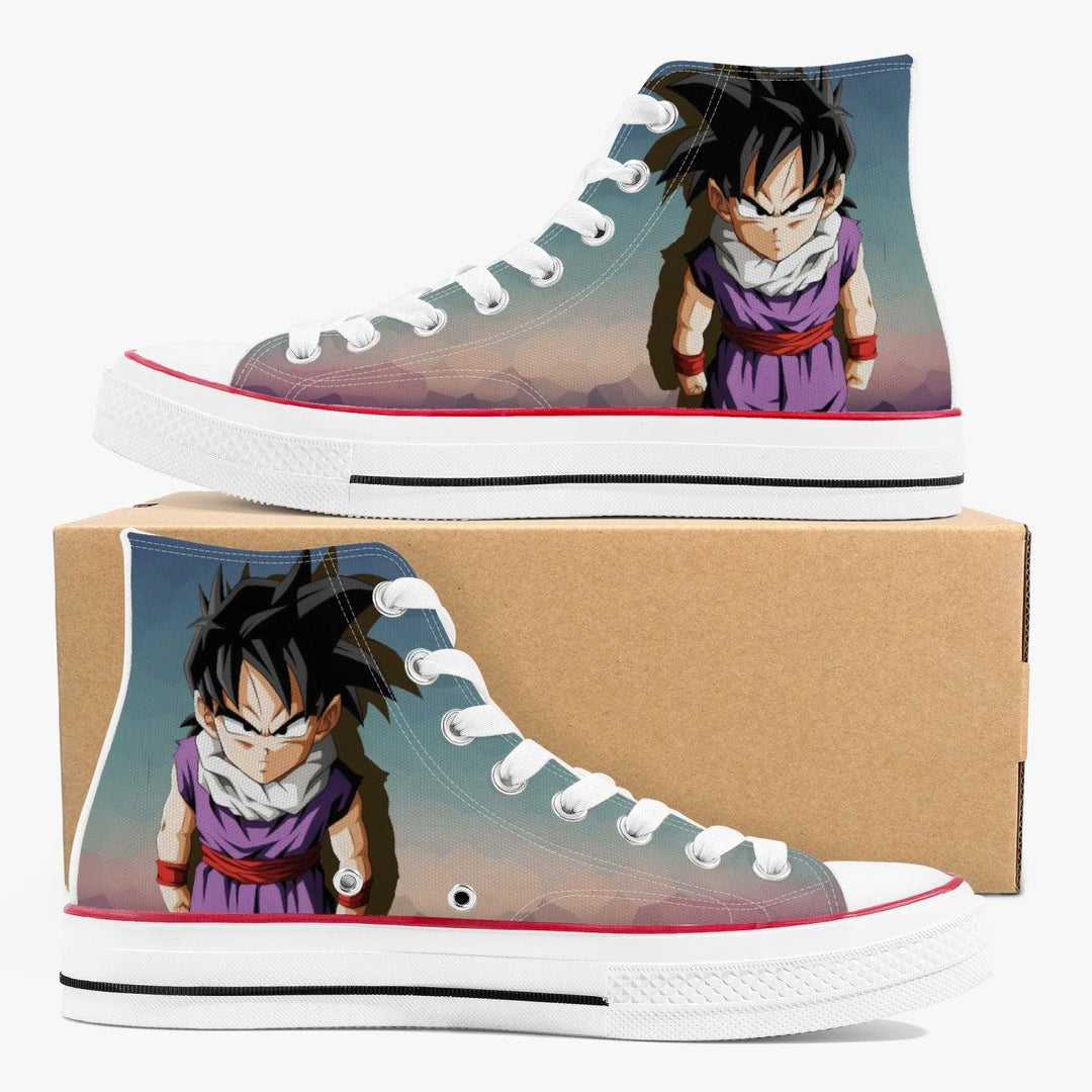 Dragon Ball Z Son Gohan A-Star High white Anime Shoes _ Dragon Ball Z _ Ayuko