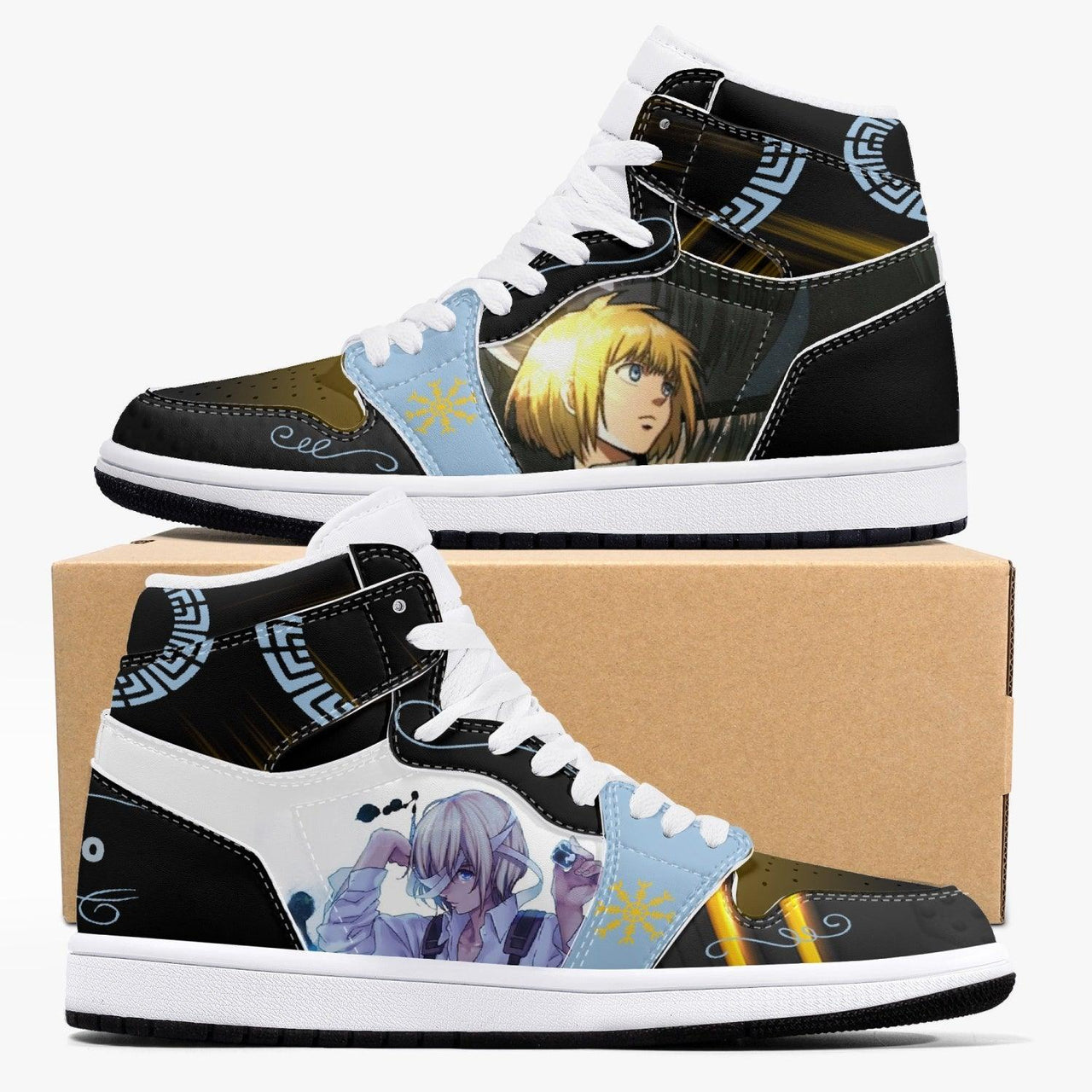 Attack On Titan Armin Alert JD1 Anime Shoes _ Attack On Titan _ Ayuko