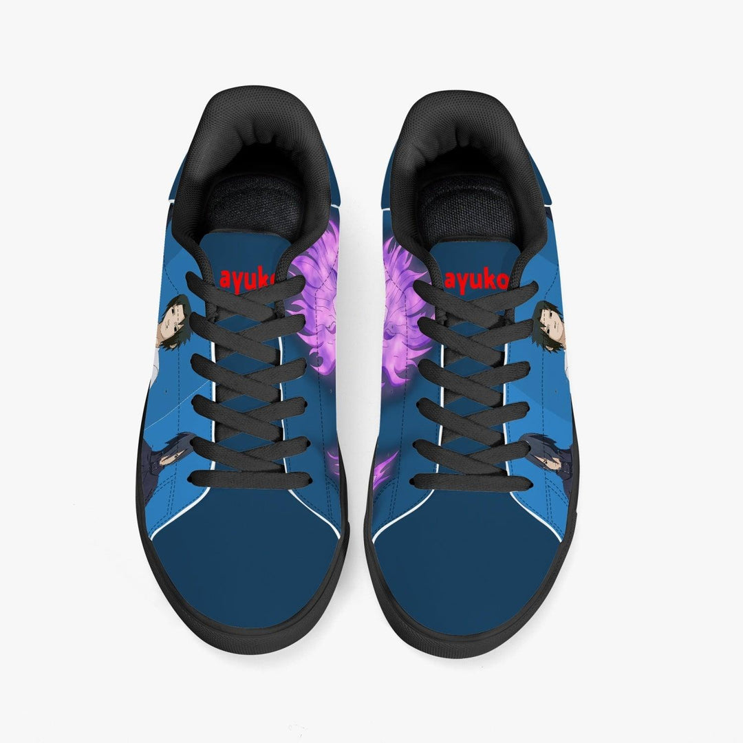 Naruto Shippuden Sasuke Uchiha Skate Anime Shoes _ Naruto _ Ayuko