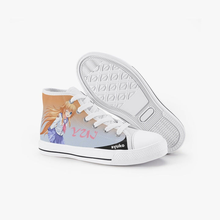 Angel Beats Yui Kids A-Star High Anime Shoes _ Angel Beats _ Ayuko