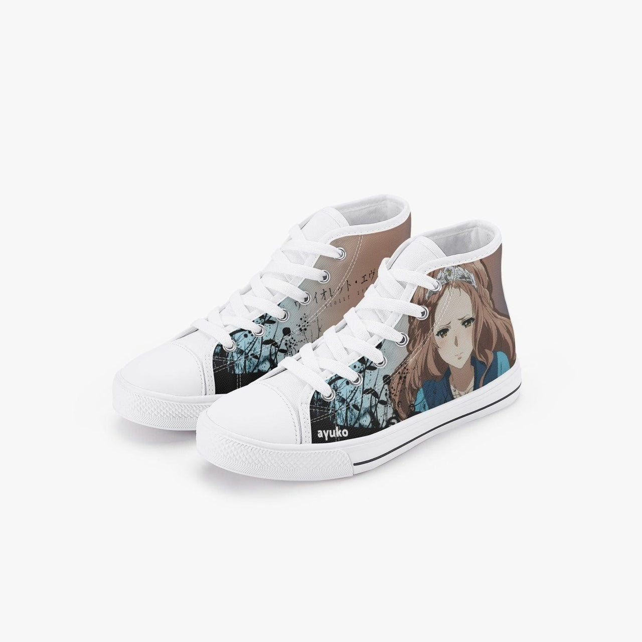 Charlotte Kids A-Star High Anime Shoes inspired by Violet Evergarden _ Violet Evergarden _ Ayuko