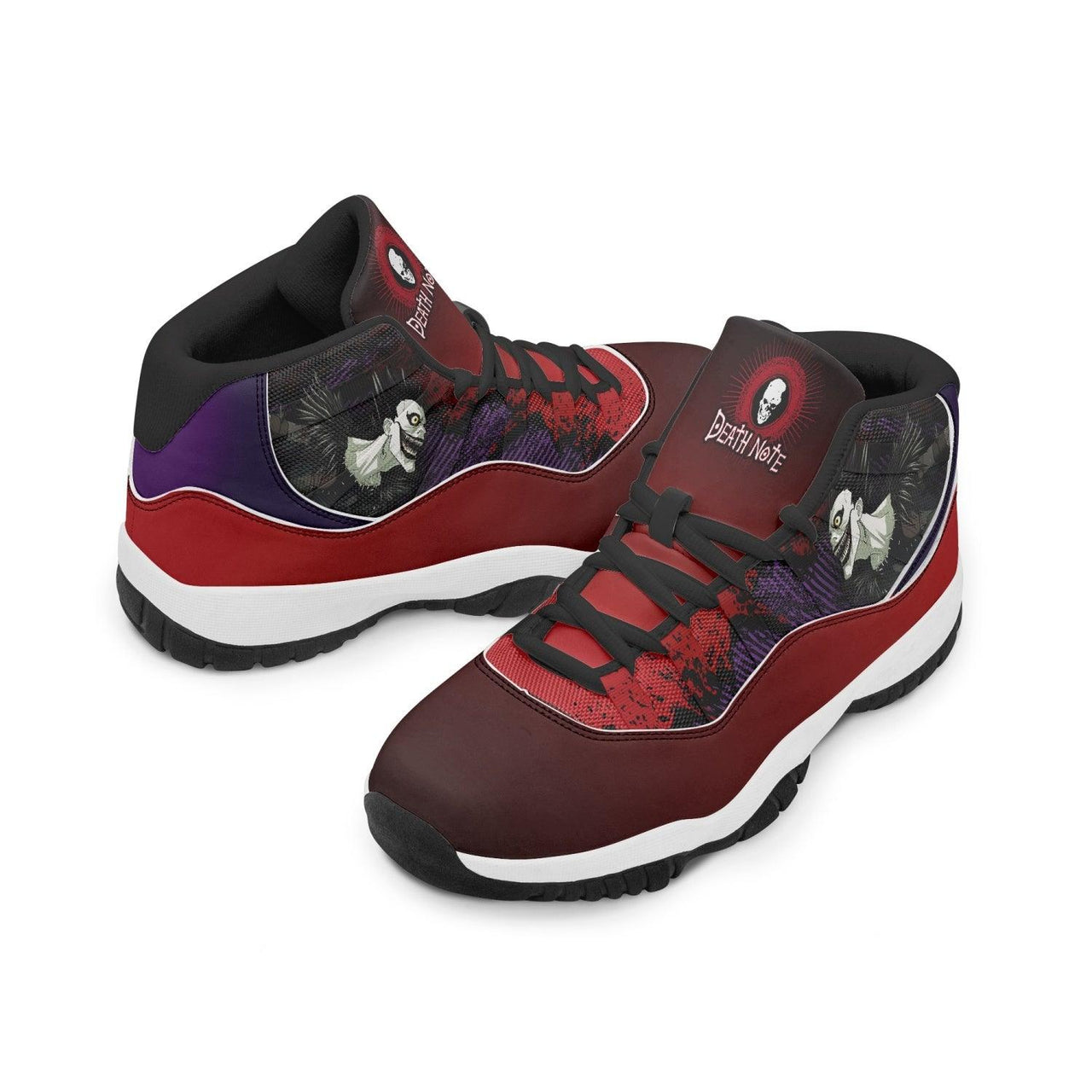 Get Ready to Turn Heads with Ryuk Red JD11 Shoes - Death Note _ Death Note _ Ayuko