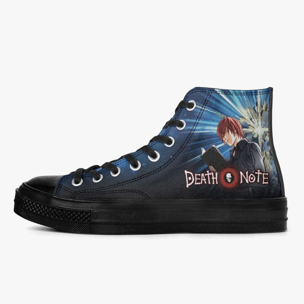 Death Note L Yagami A-Star High Anime Shoes _ Death Note _ Ayuko