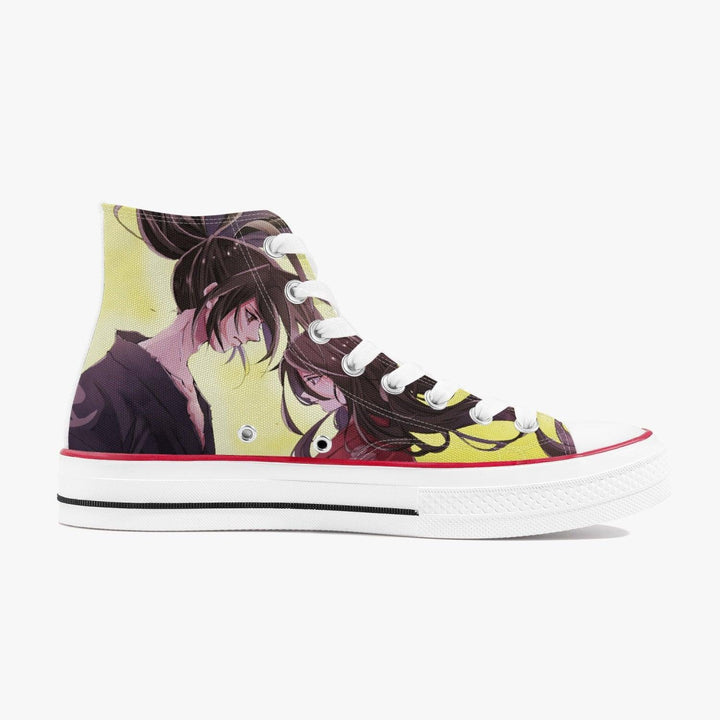 Hyakkimaru & Dororo A-Star High White Anime Shoes _ Dororo _ Ayuko