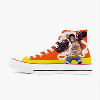 Thumbnail for One Piece Luffy Armament Haki A-Star High White Anime Shoes _ One Piece _ Ayuko