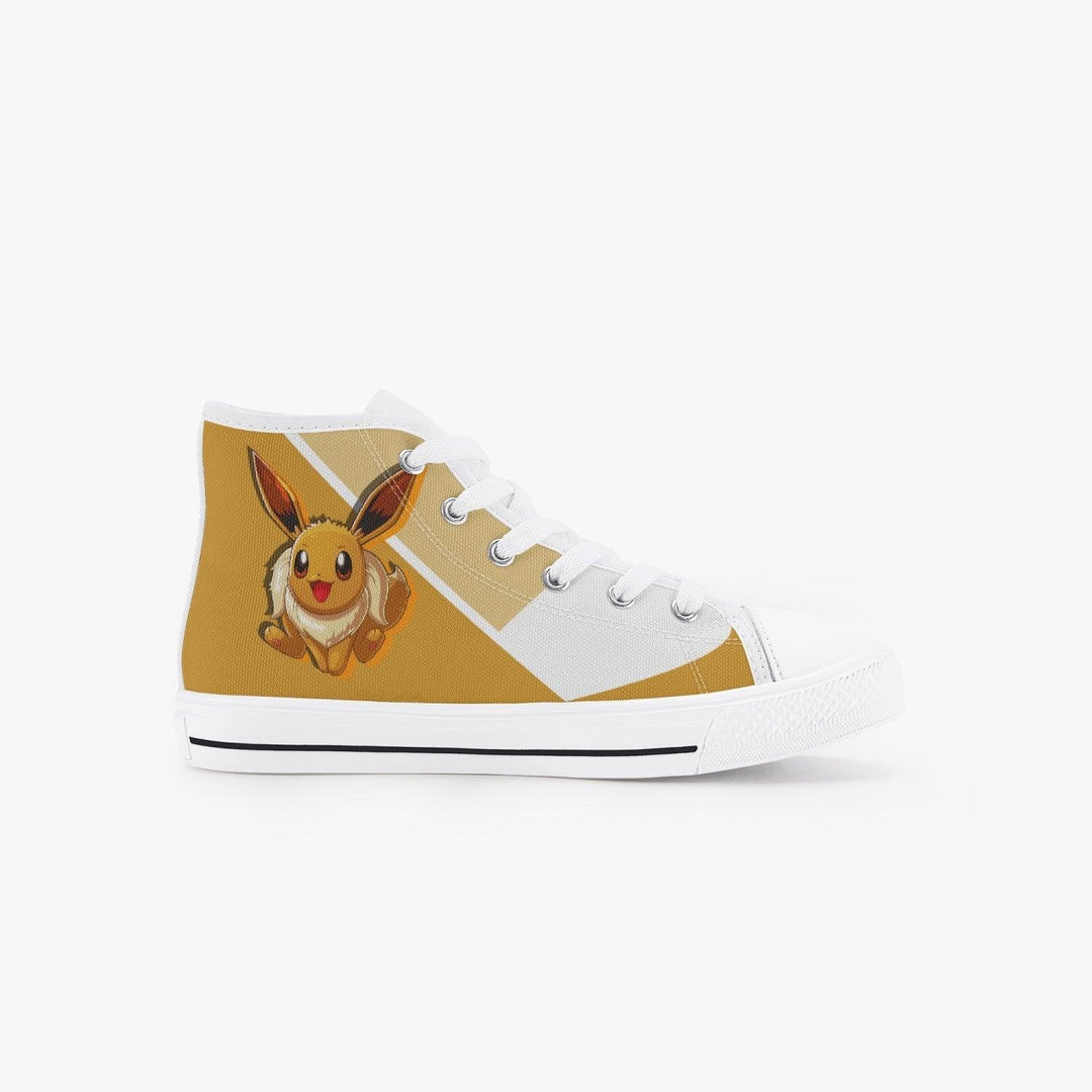 Pokemon Eevee Kids A-Star High Anime Shoes _ Pokemon _ Ayuko