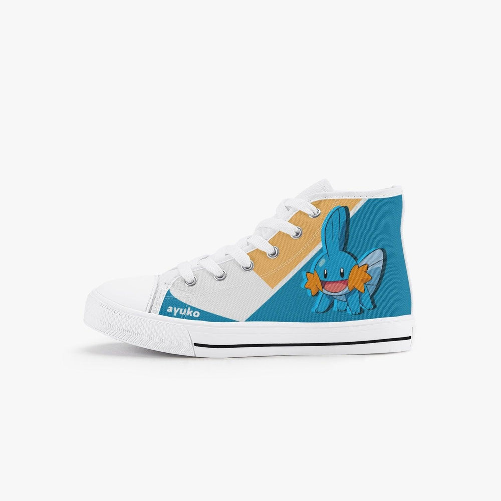 Pokemon Mudkip Kids A-Star High Anime Shoes _ Pokemon _ Ayuko