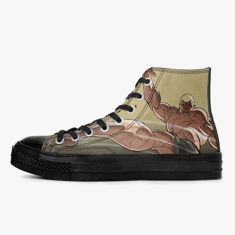 Baki Jack A-Star High Anime Shoes _ Baki _ Ayuko