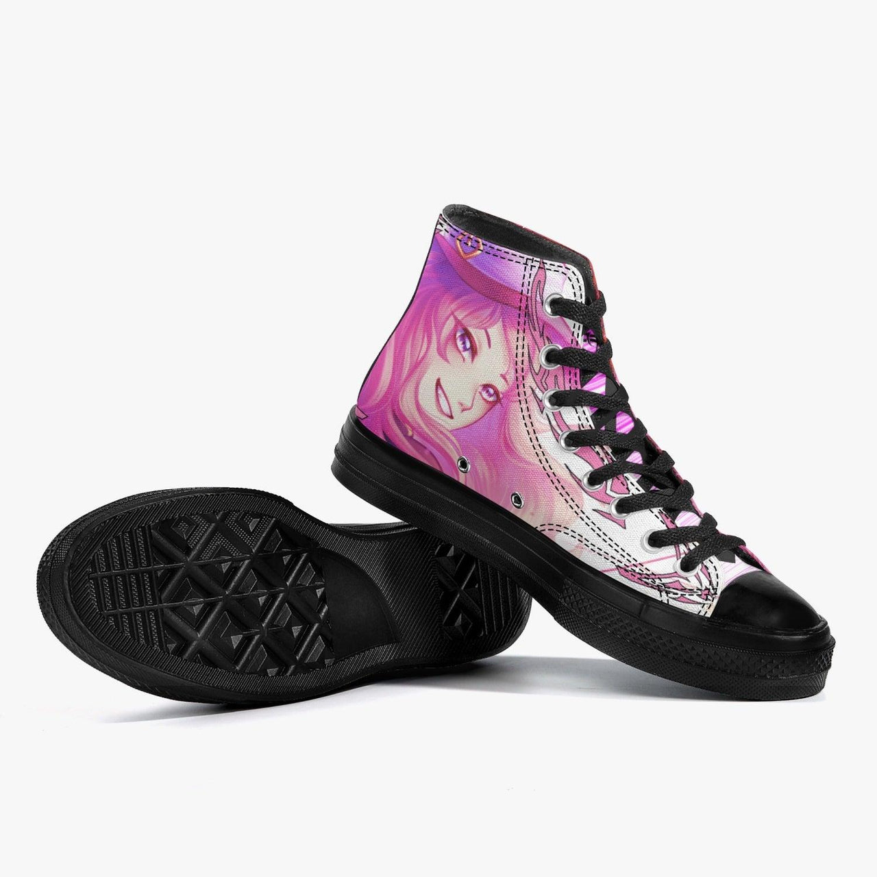 Black Clover Vanessa Enoteca A-Star HIgh Anime Shoes _ Black Clover _ Ayuko