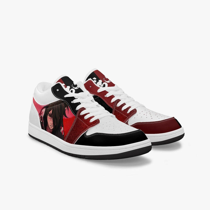 Dororo Hyakkimaru Red/Black JD1 Low Anime Shoes _ Dororo _ Ayuko