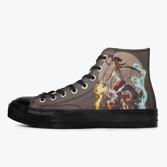 The Legend Of Korra Korra A-Star High Anime Shoes _ The Legend Of Korra _ Ayuko