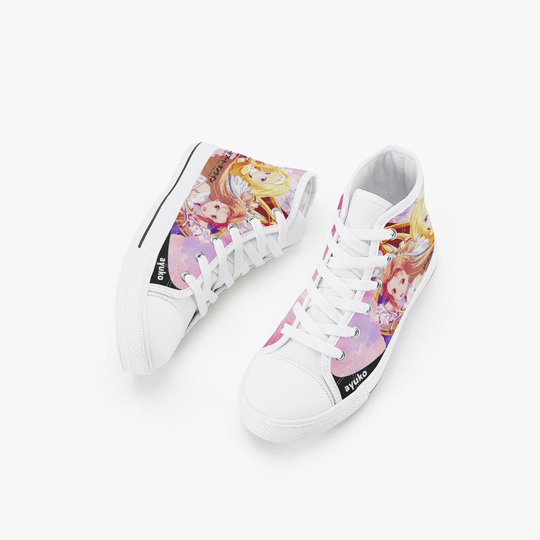 Sword Art Online Asuna and Alice Kids A-Star High Anime Shoes _ Sword Art Online _ Ayuko