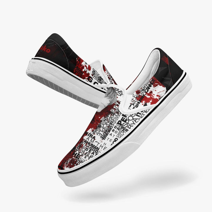 Death Note Kira Deathnote Slip Ons Anime Shoes _ Death Note _ Ayuko