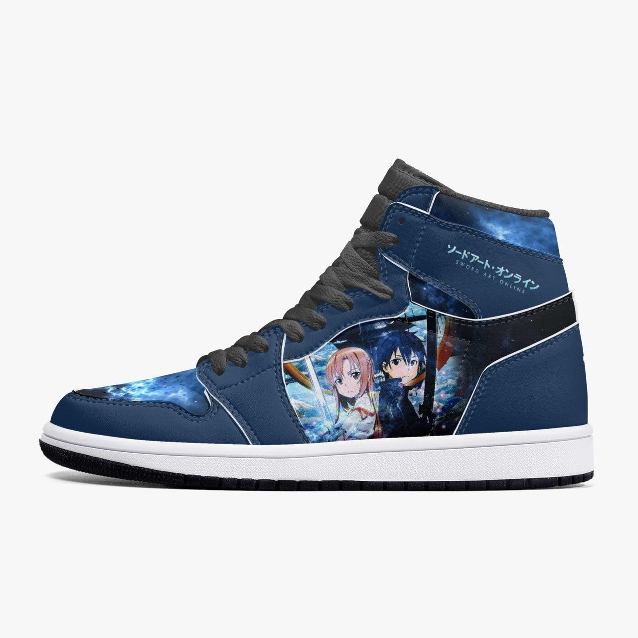 Kirito JD13 Sneakers: Blue & Light Blue Style Inspired by Sword