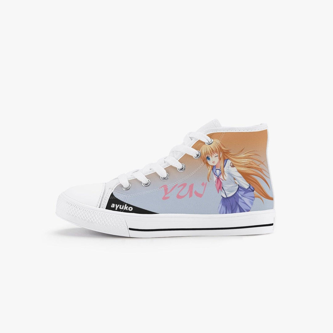 Angel Beats Yui Kids A-Star High Anime Shoes _ Angel Beats _ Ayuko