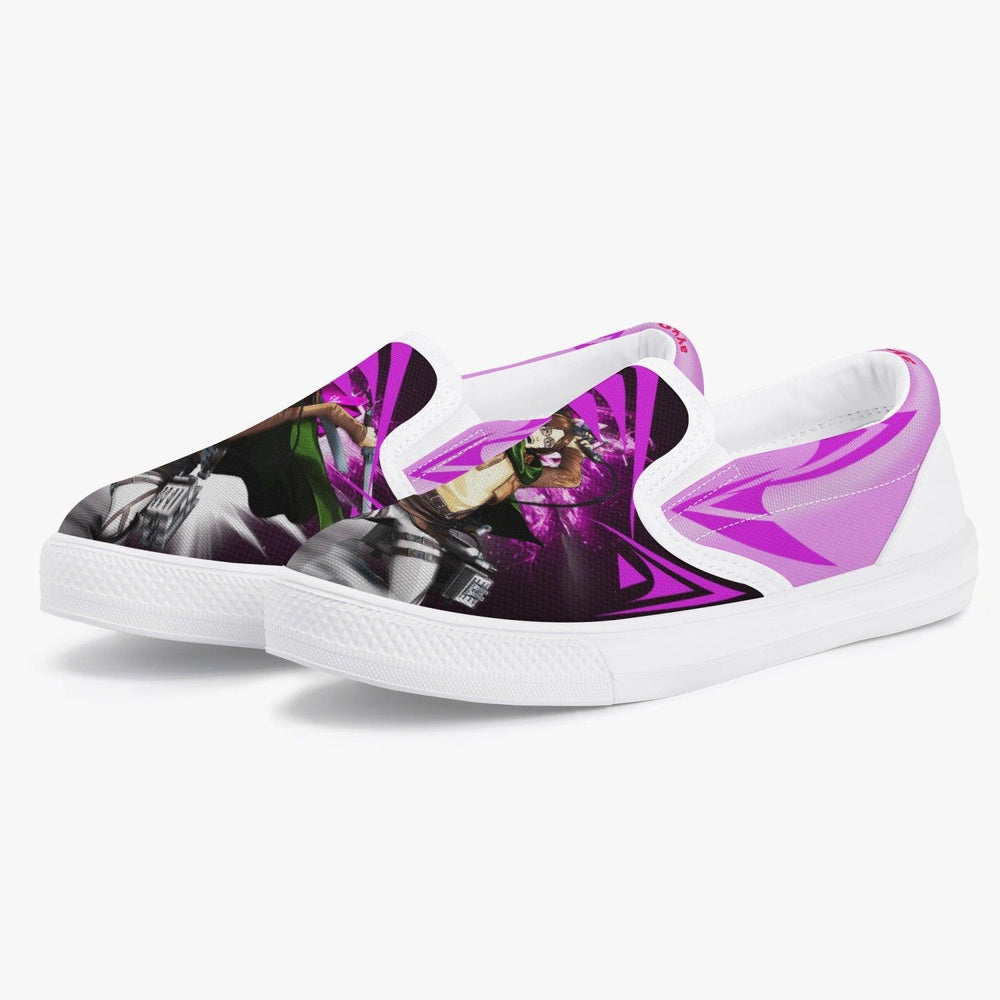 Attack On Titan Hange Zoe Kids Slipons Anime Shoes _ Attack On Titan _ Ayuko